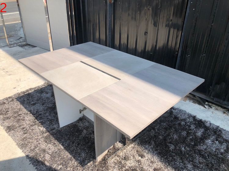 โต๊ะทำงานผู้บริหาร พร้อมตู้เอกสาร ขาเหล็ก สีน้ำตาล รูปที่ 10