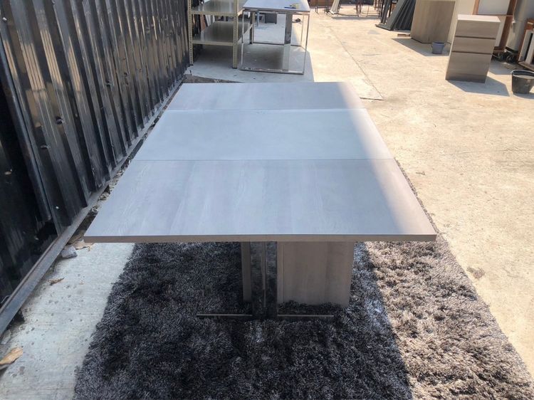 โต๊ะทำงานผู้บริหาร พร้อมตู้เอกสาร ขาเหล็ก สีน้ำตาล รูปที่ 13