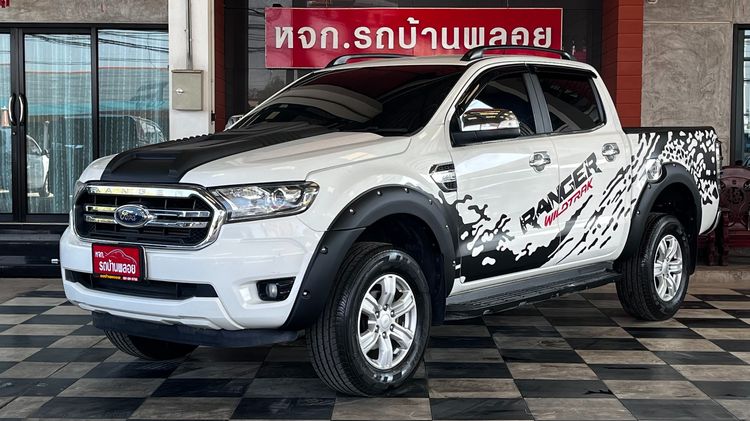 Ford Ranger 2020 2.2 Hi-Rider XLT Pickup ดีเซล ไม่ติดแก๊ส เกียร์ธรรมดา ขาว