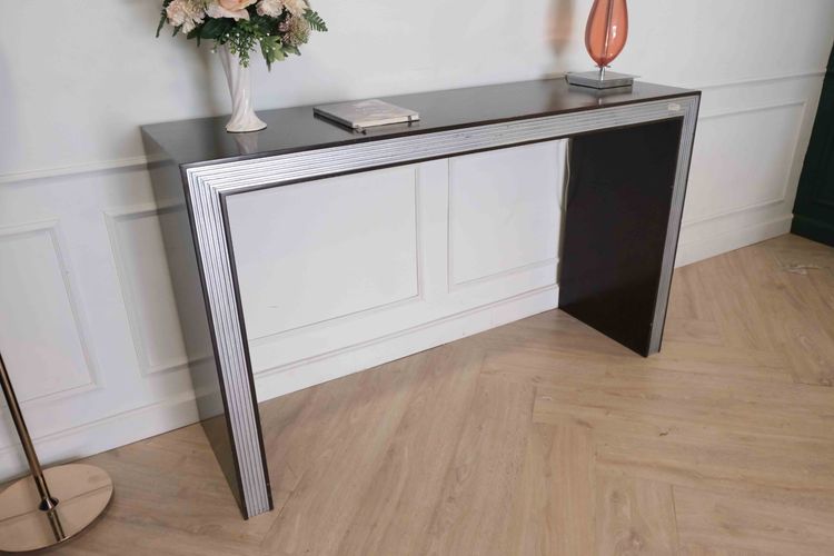 โต๊ะโชว์ โต๊ะตั้งโชว์ของตกแต่งบ้าน โต๊ะอเนกประสงค์ โครงไม้ งานเกรดโรงแรม รูปที่ 9