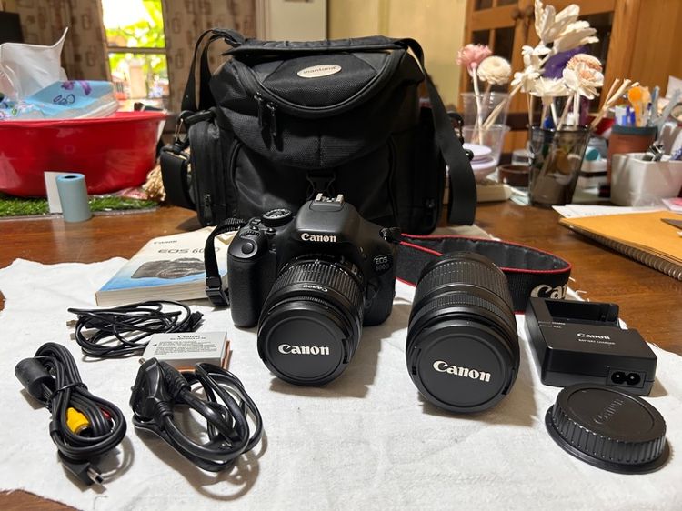 Canon กล้อง DSLR Cannon EOS 600D อุปกรณ์ครบ