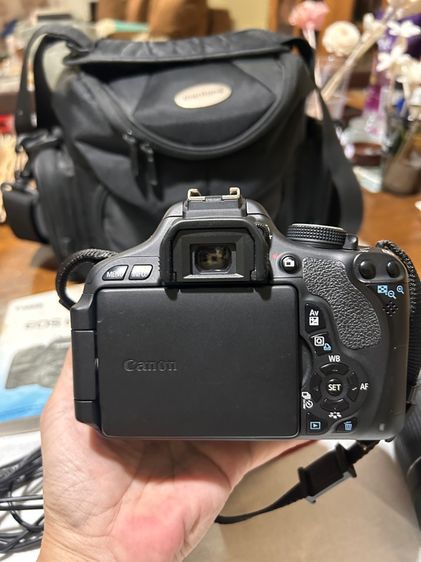 Cannon EOS 600D อุปกรณ์ครบ รูปที่ 4