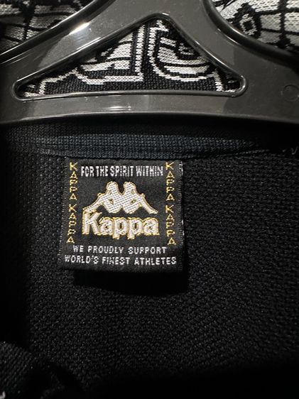 เสื้อวอร์มสีดำ แบรนด์ kappa รูปที่ 4