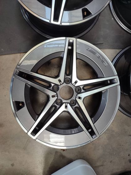 ล้อเบ็นซ์ ล้อBenz C-Class W206 AMG แท้ ลาย 5 ก้านคู่ ขอบ18" ใส่ Benz ได้หลายรุ่น รูปที่ 3