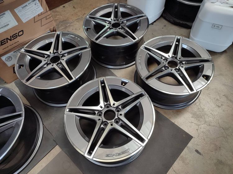 ล้อเบ็นซ์ ล้อBenz C-Class W206 AMG แท้ ลาย 5 ก้านคู่ ขอบ18" ใส่ Benz ได้หลายรุ่น รูปที่ 2