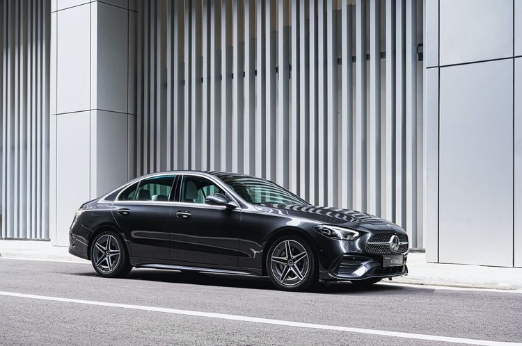 ล้อเบ็นซ์ ล้อBenz C-Class W206 AMG แท้ ลาย 5 ก้านคู่ ขอบ18" ใส่ Benz ได้หลายรุ่น รูปที่ 10