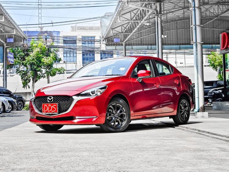 Mazda Mazda 2 2022 1.3 Skyactiv-G S Leather Sedan Sedan เบนซิน เกียร์อัตโนมัติ แดง