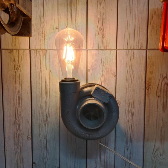 ขายโคมไฟ DIY Turbo โคมไฟขอนไม้ รูปที่ 13