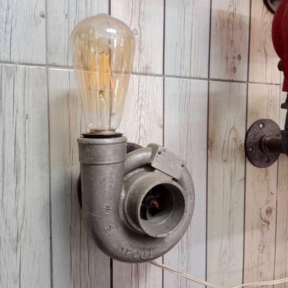 ขายโคมไฟ DIY Turbo โคมไฟขอนไม้ รูปที่ 11