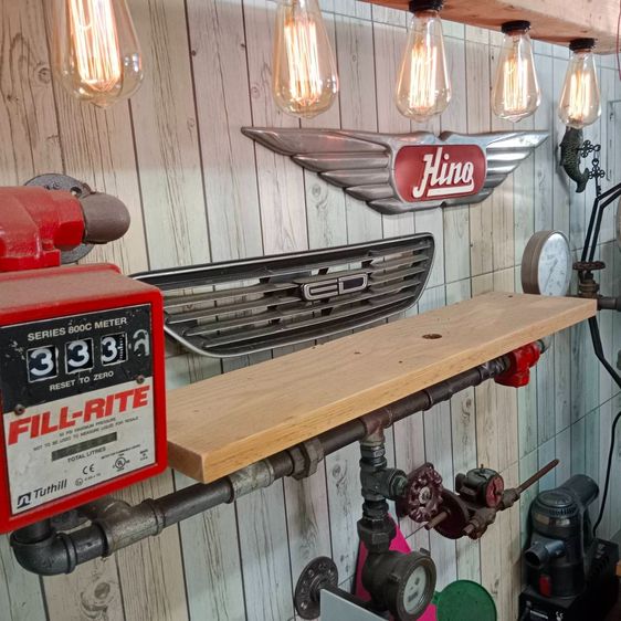 ขายโคมไฟ DIY Turbo โคมไฟขอนไม้ รูปที่ 7