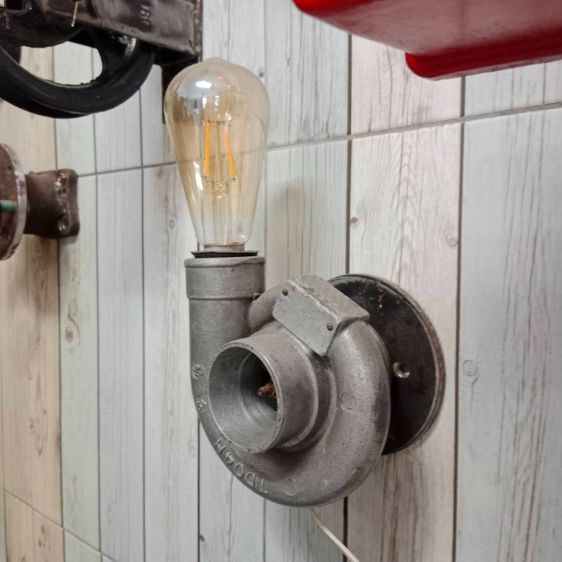 ขายโคมไฟ DIY Turbo โคมไฟขอนไม้ รูปที่ 10