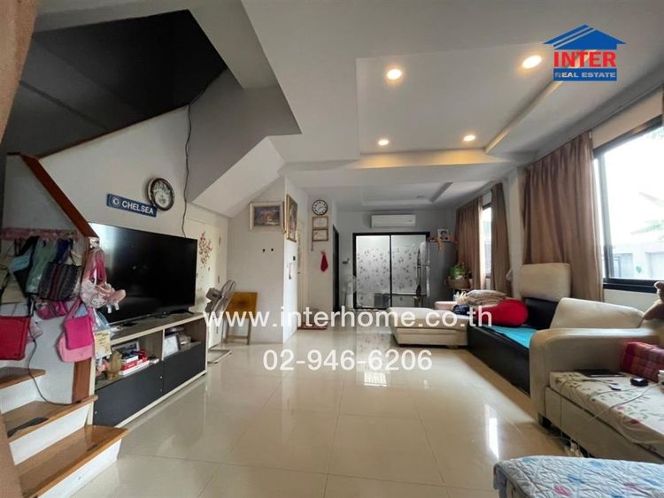 ไม่ใช่ ทาวน์โฮม 2 ชั้น 111.1 ตร.ว. ทาวน์โฮม + ที่ดินเปล่า ซอยรังสิต-นครนายก41 ใกล้ฟิวเจอร์พาร์ค รังสิต, ZPELL (ถนนเลียบคลอง1) ถนนรังสิต-นครนายก ธัญ รูปที่ 3