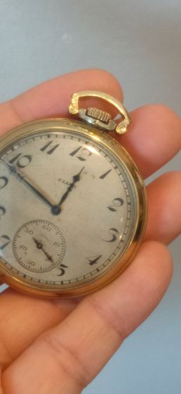 นาฬิกาพก โบราณวินเทจ แบรนด์ ELGIN ขนาด 44มม  รูปที่ 3