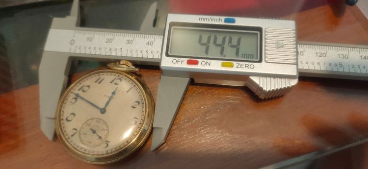 นาฬิกาพก โบราณวินเทจ แบรนด์ ELGIN ขนาด 44มม  รูปที่ 6