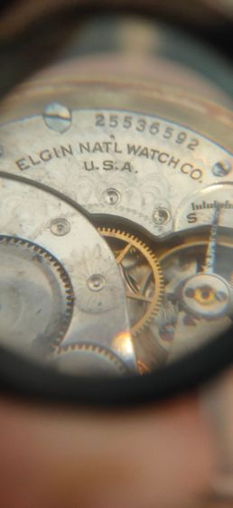 นาฬิกาพก โบราณวินเทจ แบรนด์ ELGIN ขนาด 44มม  รูปที่ 14