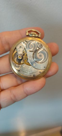 นาฬิกาพก โบราณวินเทจ แบรนด์ ELGIN ขนาด 44มม  รูปที่ 13