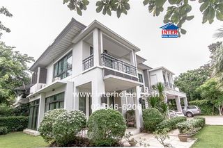 บ้านเดี่ยว 2 ชั้น 174.2 ตร.ว. หมู่บ้านเพอร์เฟค มาสเตอร์พีซ เลคไซด์ รังสิต ซอยบ้านกลาง1 ถนนรังสิต-ปทุมธานี ถนนทางพิเศษอุดรรัถยา เมืองปทุมธา