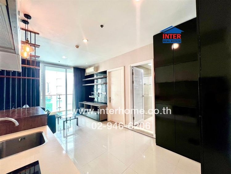 ไม่ใช่ คอนโดมิเนียม 38.79 ตร.ม. ทีซีกรีน คอนโดมิเนียม เฟส 1 ตึก C ตรงข้าม RCA ถนนพระราม9 ถนนจตุรทิศ เขตห้วยขวาง กรุงเทพมหานคร รูปที่ 4