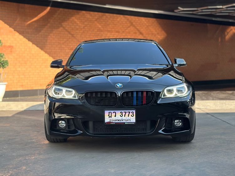 BMW Series 5 2014 525d Sedan ดีเซล ไม่ติดแก๊ส เกียร์อัตโนมัติ ดำ รูปที่ 2