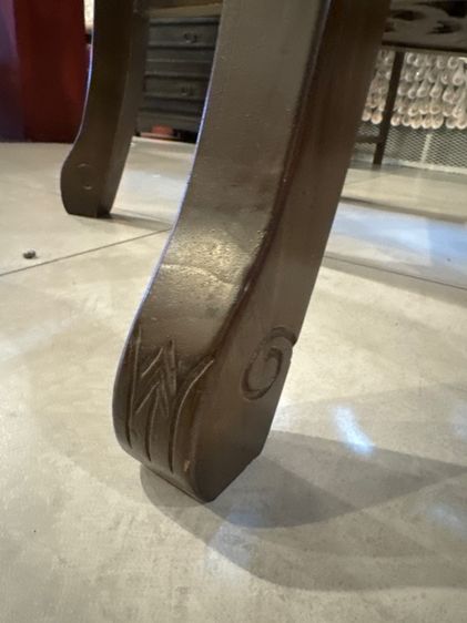 โต๊ะไม้ โต๊ะกลม นำเข้าจากจีน ขนาด 80 ซม รูปที่ 7