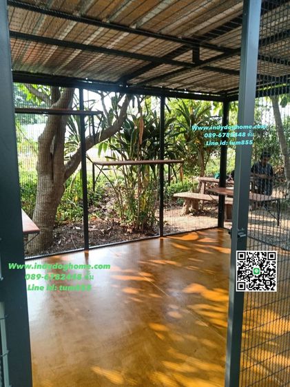 จำหน่ายและรับผลิตกรงสัตว์เลี้ยงทุกแบบทุกขนาด ราคาส่งจากโรงงานเน้นคุณภาพ กรงสุนัขติดมุ้งลวด กรงแมว กรงนกสนามตั้งพื้น กรงเพาะนก กรงบิน  รูปที่ 11