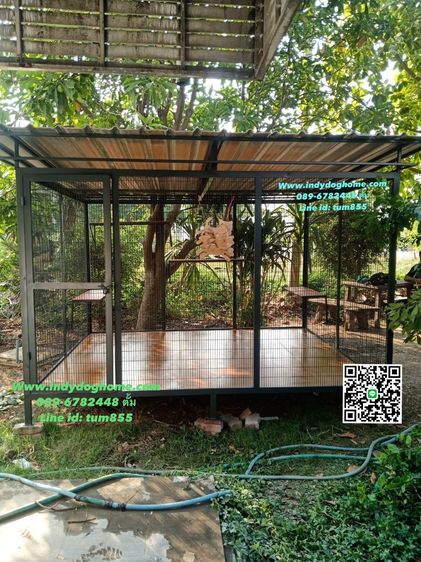 จำหน่ายและรับผลิตกรงสัตว์เลี้ยงทุกแบบทุกขนาด ราคาส่งจากโรงงานเน้นคุณภาพ กรงสุนัขติดมุ้งลวด กรงแมว กรงนกสนามตั้งพื้น กรงเพาะนก กรงบิน  รูปที่ 10