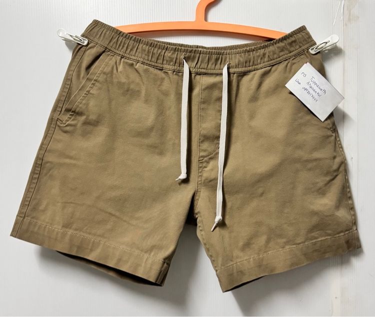 เบจ L แขนสั้น อื่นๆ กางเกงขาสั้นชิโน HM