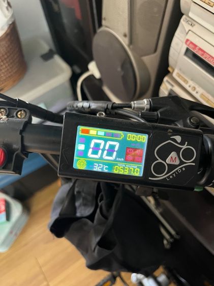 รถจักรยานไฟฟ้า 14นิ้ว สีเทา Dongc สภาพดีวิ่งไป500กม รูปที่ 6