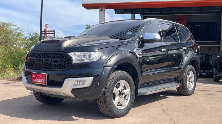 Ford Everest 2017 2.2 Titanium Plus Utility-car ดีเซล ไม่ติดแก๊ส เกียร์อัตโนมัติ ดำ รูปที่ 3