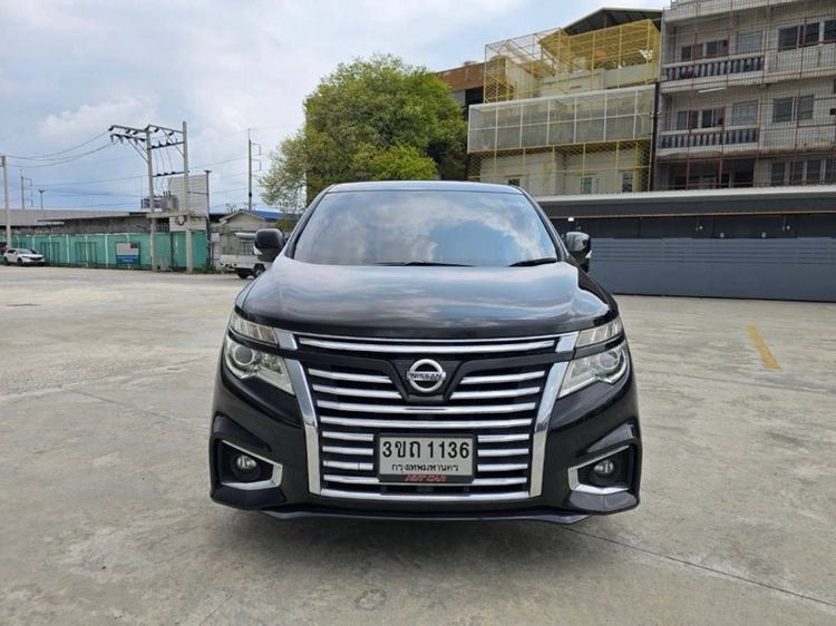รถ Nissan Elgrand 2.5 High Way Star สี ดำ