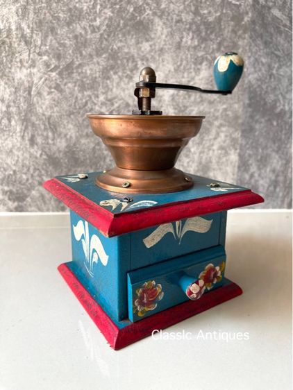 เครื่องบดกาแฟ โบราณเก่าสะสมA10 รูปที่ 3