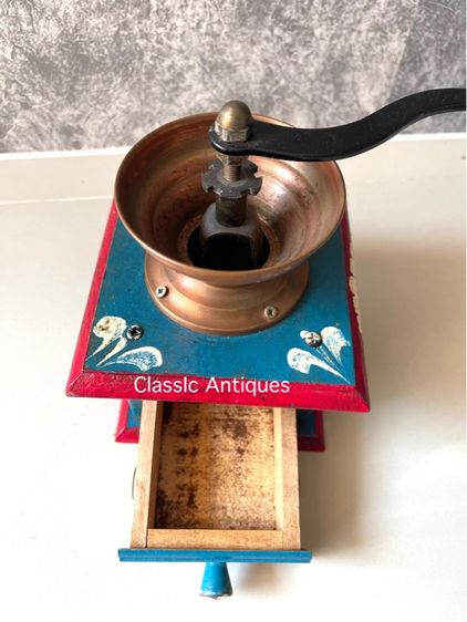 เครื่องบดกาแฟ โบราณเก่าสะสมA10 รูปที่ 4