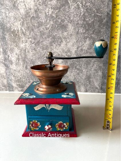 เครื่องบดกาแฟ โบราณเก่าสะสมA10 รูปที่ 12