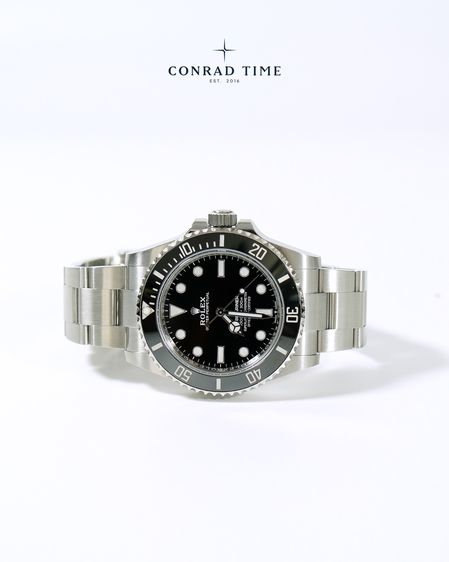 New Rolex Submariner 124060 No-Date Black dial Oyster Steel 2024 41mm. Fullset  รูปที่ 4