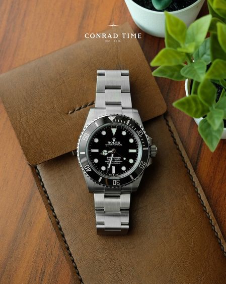 New Rolex Submariner 124060 No-Date Black dial Oyster Steel 2024 41mm. Fullset  รูปที่ 3