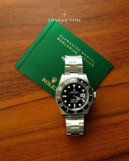New Rolex Submariner 126610LN Black Dial Oyster Steel  2025 41mm. Fullset  รูปที่ 3