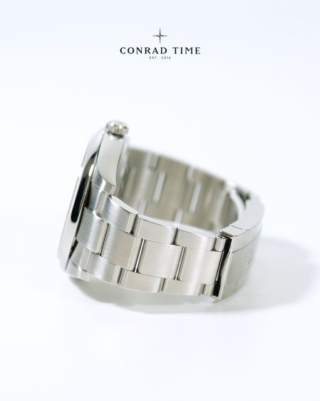 Rolex Oyster Perpetual 124300 Yellow Dial Oyster Steel 2021 41mm. Fullset  รูปที่ 5