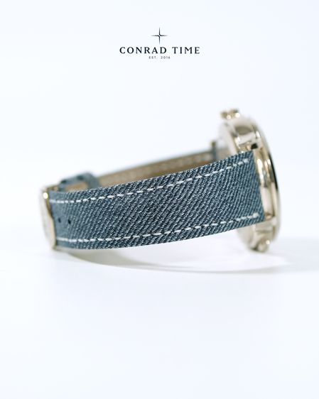 Patek Complications 5330G-001 Blue Dial World Time Date Denim Calfskin strap 2024 40mm. Fullset  รูปที่ 5