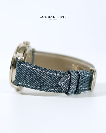 Patek Complications 5330G-001 Blue Dial World Time Date Denim Calfskin strap 2024 40mm. Fullset  รูปที่ 9