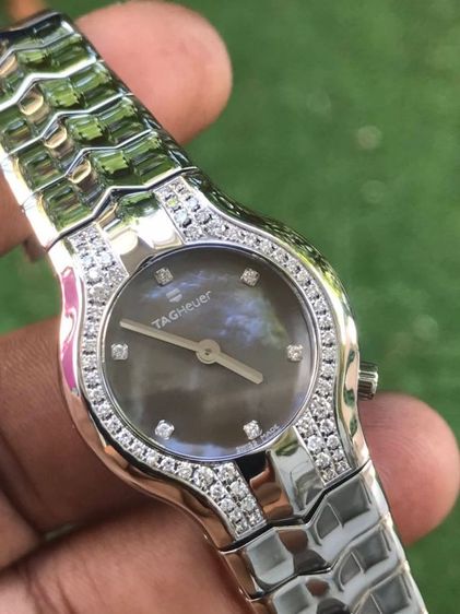 Tag Heuer Alter Ego Full Diamond Ladies Watch  MOP. WAA1415🇨🇭🇨🇭
 รูปที่ 3