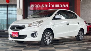Mitsu Attrage GLS Limited 2018 สวยๆฟรีดาวน์ ขาวนวลขับสนุก สภาพป้ายแดง ผ่อนสบายกระเป๋า