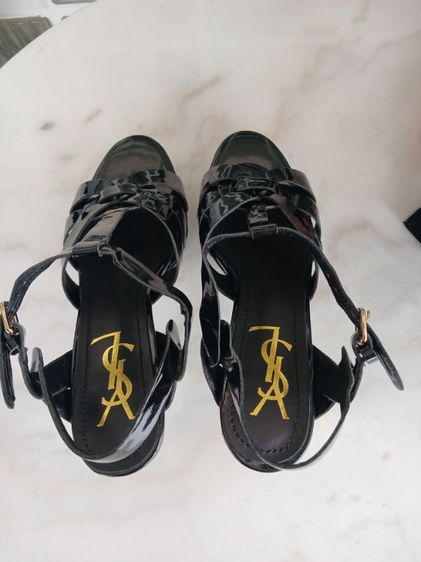 รองเท้า YSL. Partent Leather Tribute Heels รูปที่ 3
