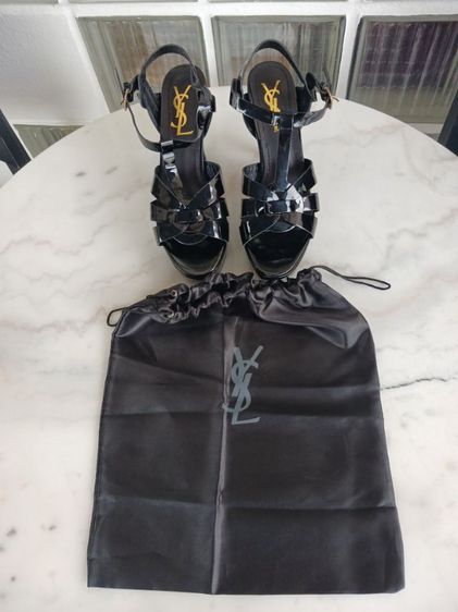 รองเท้า YSL. Partent Leather Tribute Heels รูปที่ 10