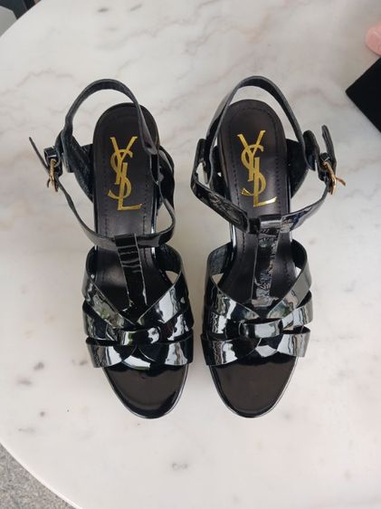 รองเท้า YSL. Partent Leather Tribute Heels รูปที่ 5