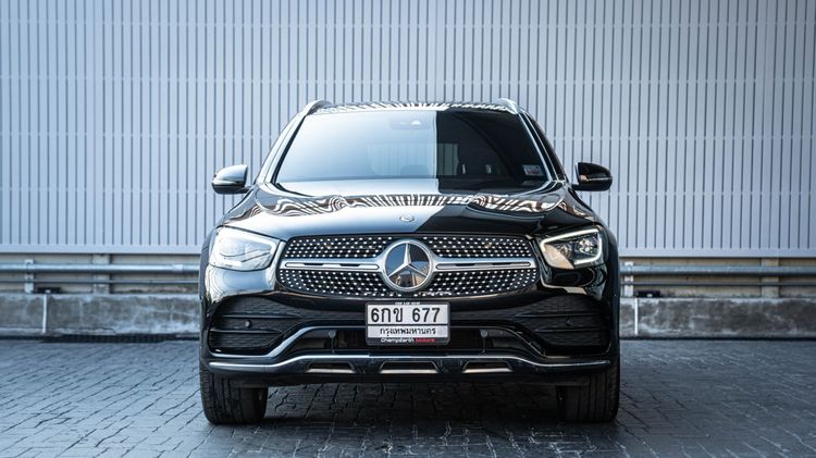 Mercedes-Benz GLC-Class 2020 GLC300 Utility-car ปลั๊กอินไฮบริด (PHEV) ไม่ติดแก๊ส เกียร์อัตโนมัติ ดำ รูปที่ 2