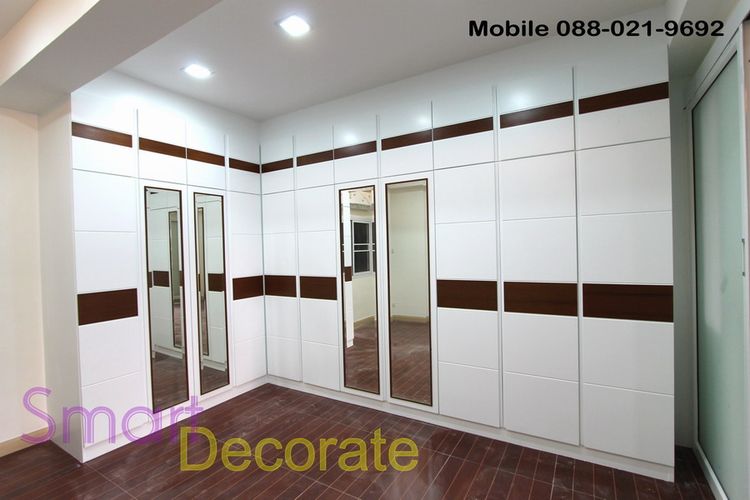 ช่างรับเหมาต่อเติมมาเอง (บริการรับทำเฟอร์นิเจอร์บิวท์อิน) ออกแบบตกแต่งภายใน ต่อเติม รับงานผ้าม่าน วอลล์เปเปอร์ โดยออกแบบพร้อมให้คำปรึกษาฟรี  รูปที่ 14