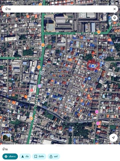 ที่ดิน53วา โชคชัย4 ซอย18 ใกล้สถานีรถไฟฟ้า 1 กม รูปที่ 2