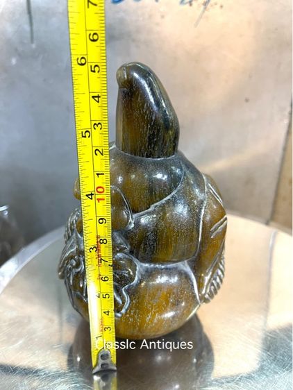 ค้างคาวจีนเกาะน้ำเต้า งานแกะสลักสะสม รูปที่ 9