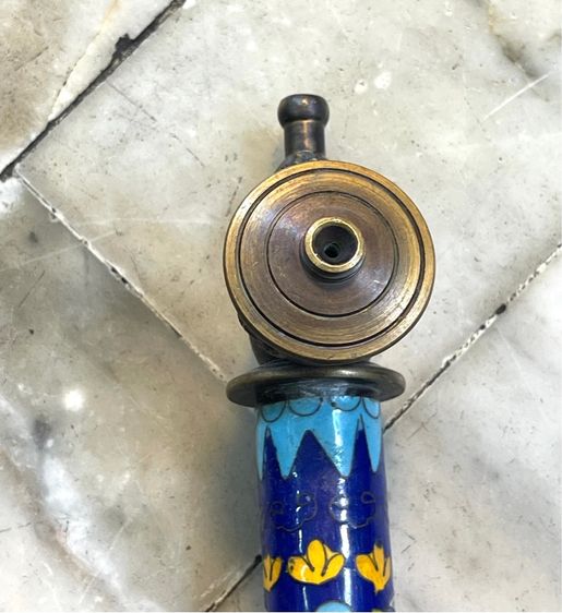 กล้อง สูปทองเหลืองถมปัด สะสมA3 รูปที่ 5