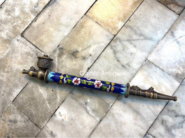 กล้อง สูปทองเหลืองถมปัด สะสมA3